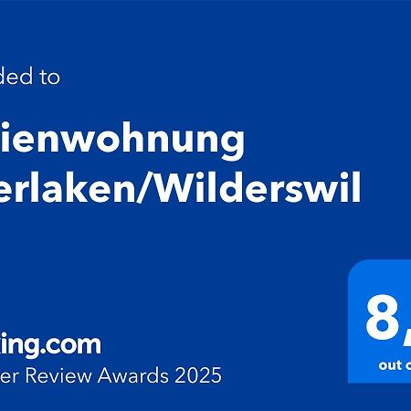 Ferienwohnung Interlaken/빌더스빌 외부 사진